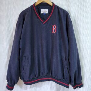 Boston Red Sox MLB G-III Windbreaker Pullover Jacket Men’s Size XL Navy Blue